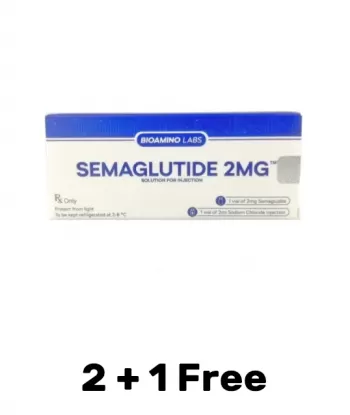 2 x Semaglutide 2mg + 1 FREE