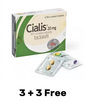 3 x Cialis 20 mg 4 tab + 3...